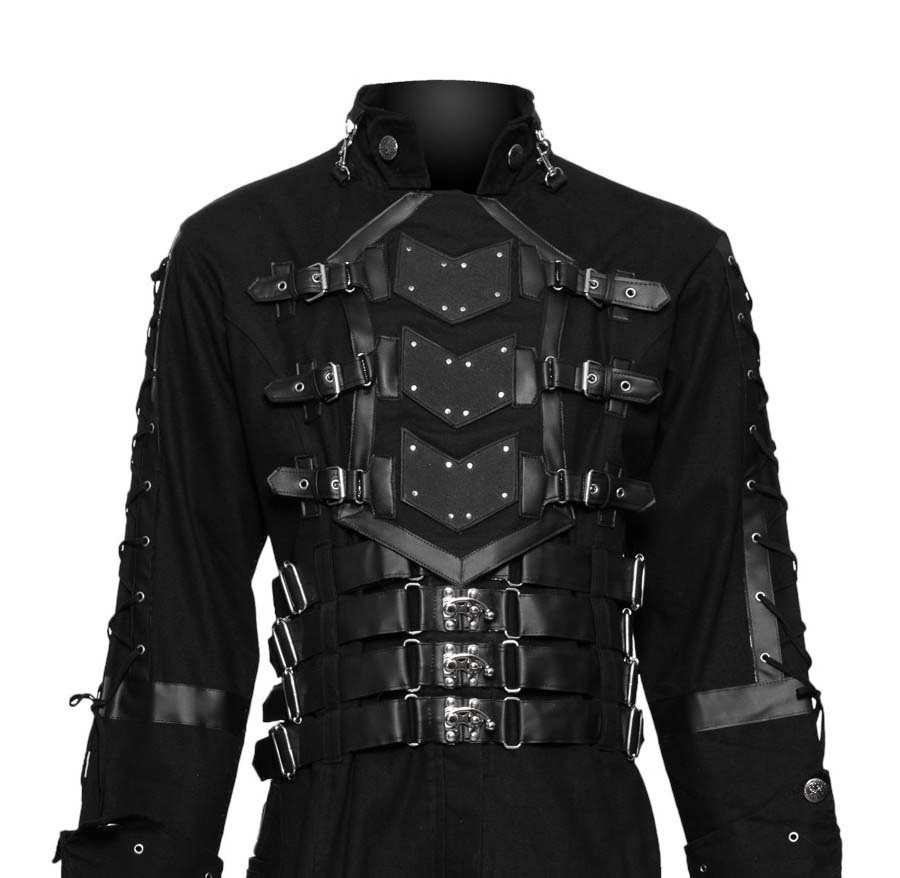 Men Long Coat Hellraiser Dark Goth Coat